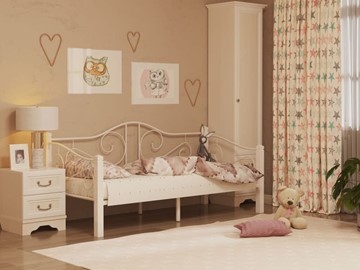 Кровать в детскую Гарда 7, 90х200, белая в Томске