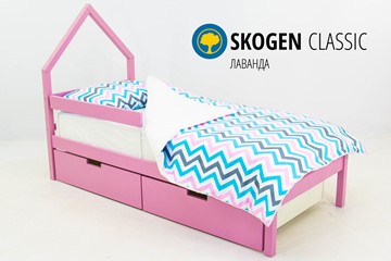Детская кровать-домик мини Skogen лаванда в Томске