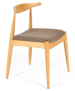 Обеденный стул BULL бук/ткань 54,5x54x75 Натуральный арт.19586 в Томске