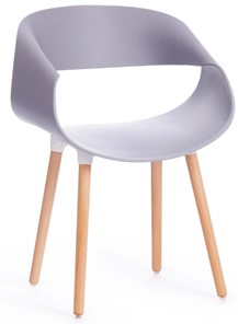 Обеденный стул QXX (mod. C1058) 54х56х78 серый 024 /натуральный арт.15194 в Томске