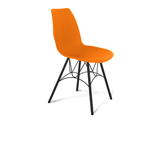 Обеденный стул SHT-ST29/S100 (оранжевый ral2003/черный муар) в Томске