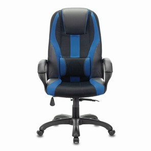 Компьютерное кресло Brabix Premium Rapid GM-102 (экокожа/ткань, черное/синее) 532106 в Томске