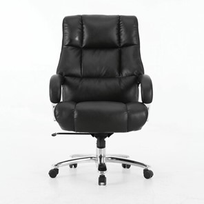 Офисное кресло Brabix Premium Bomer HD-007 (рециклированная кожа, хром, черное) 531939 в Томске