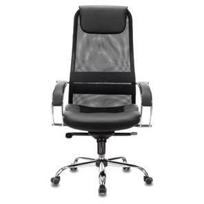 Офисное кресло Brabix Premium Stalker EX-609 PRO (хром, мультиблок, ткань-сетка/экокожа, черное) 532416 в Томске