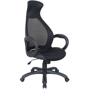 Компьютерное кресло Brabix Premium Genesis EX-517 (пластик черный, ткань/экокожа/сетка черная)   531574 в Томске