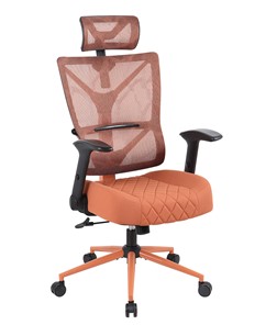 Кресло CHAIRMAN CH566 сетчатый акрил оранжевый / полиэстер оранжевый в Томске