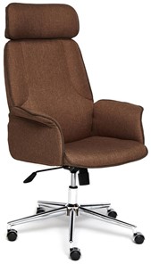 Кресло офисное CHARM ткань, коричневый/коричневый , F25/ЗМ7-147 арт.13340 в Томске