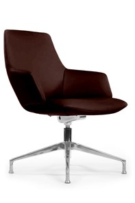Кресло в офис Spell-ST (С1719), темно-коричневый в Томске