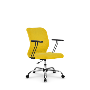 Офисное кресло SU-Mr-4/подл.109/осн.006 желтый в Томске
