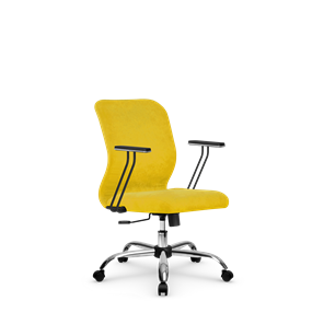 Офисное кресло SU-Mr-4/подл.110/осн.003 желтый в Томске