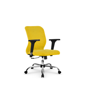 Офисное кресло SU-Mr-4/подл.200/осн.003 желтый в Томске