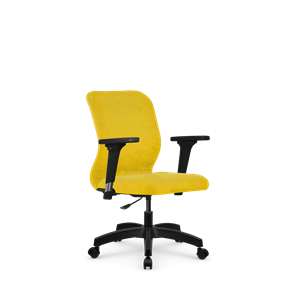 Офисное кресло SU-Mr-4/подл.200/осн.005 желтый в Томске