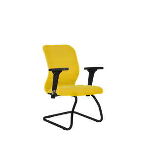 Кресло офисное SU-Mr-4/подл.200/осн.008 желтый в Томске