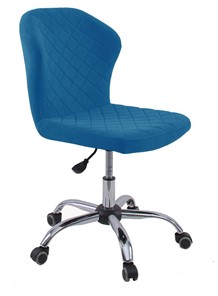 Кресло в офис KD-31, микровелюр B8 blue в Томске