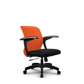 Компьютерное кресло SU-M-4/подл.160/осн.001, Оранжевый/Черный в Томске