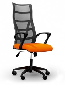 Компьютерное кресло ДамОфис 5600, оранж/черное в Томске