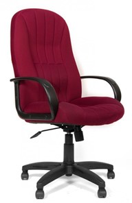 Офисное кресло CHAIRMAN 685, ткань TW 13, цвет бордо в Томске