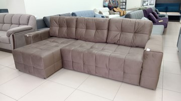 Угловой диван с оттоманкой Реал ДУ Graund 03 велюр в Томске
