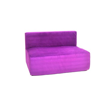 Кресло бескаркасное Тетрис 100х80х60, фиолетовое в Томске