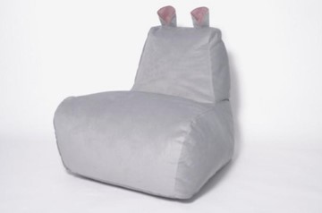 Кресло-мешок Бегемот серый в Томске