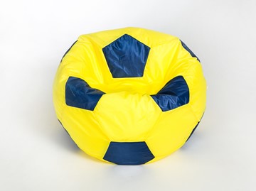 Кресло-мешок Мяч малый, желто-синий в Томске