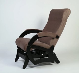 Кресло-качалка Амелия, ткань кофе с молоком 35-Т-КМ в Томске