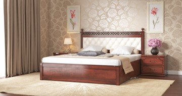 Кровать 2-спальная СВ-Стиль Ричард 160*200 с основанием в Томске