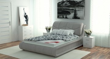Двуспальная кровать с механизмом Сицилия 180х200 (с коробом) в Томске