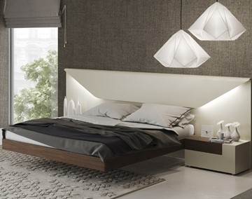 Кровать 1.5-спальная Elena с подсветкой (160x200) в Томске