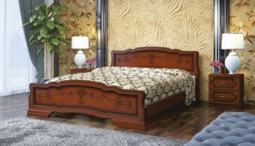 Спальная кровать Карина-6 (Орех) 180х200 в Томске