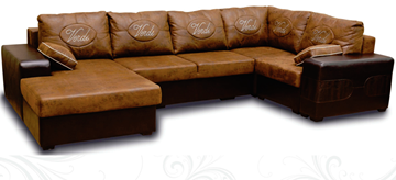 П-образный диван Verdi Плаза 405х210 в Томске