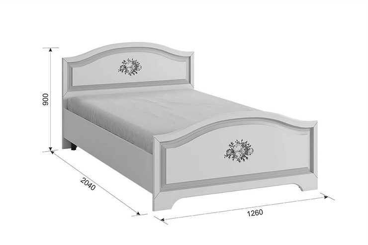 Подростковая кровать Алиса 1,2х2,0 в Томске - изображение 2
