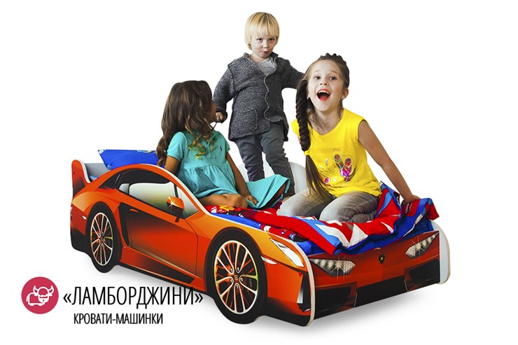 Детская кровать-машина Lamborghini в Томске - изображение 4