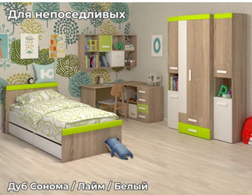 Гарнитур детской мебели Юниор №3 в Томске