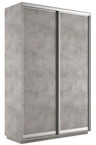 Шкаф 2-дверный Экспресс (ДСП) 1200х450х2200, бетон в Томске