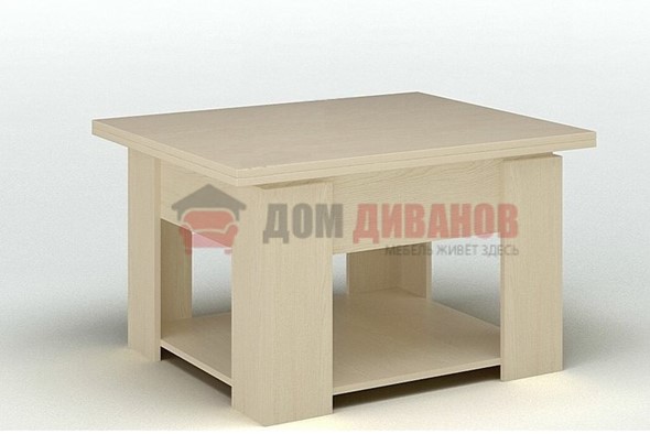 Журнальный стол-трансформер Модерн, дуб молочный в Томске - изображение