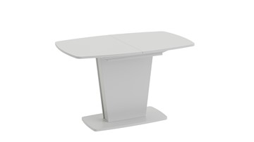 Кухонный стол раздвижной Честер тип 2, цвет Белый/Стекло белый глянец в Томске - предосмотр