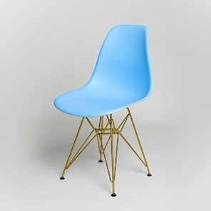 Кухонный стул DSL 110 Gold (голубой) в Томске