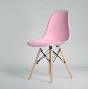 Обеденный стул DSL 110 Wood (розовый) в Томске