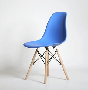 Обеденный стул DSL 110 Wood (синий) в Томске