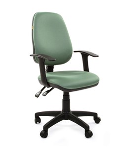 Компьютерное кресло CHAIRMAN 661 Ткань стандарт 15-158 зеленая в Томске - предосмотр