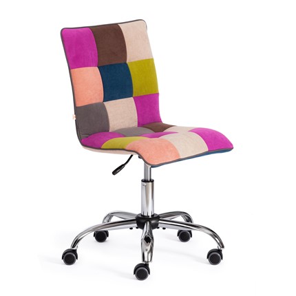 Кресло компьютерное ZERO (спектр) ткань, флок, цветной арт.15370 в Томске - изображение
