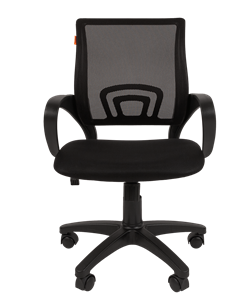 Кресло компьютерное CHAIRMAN 696 black Сетчатый акрил DW62 черный в Томске - предосмотр 1