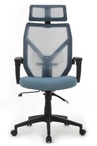 Офисное кресло Design OLIVER W-203 AC, Синий в Томске - предосмотр 4