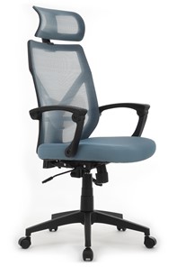 Офисное кресло Design OLIVER W-203 AC, Синий в Томске - предосмотр