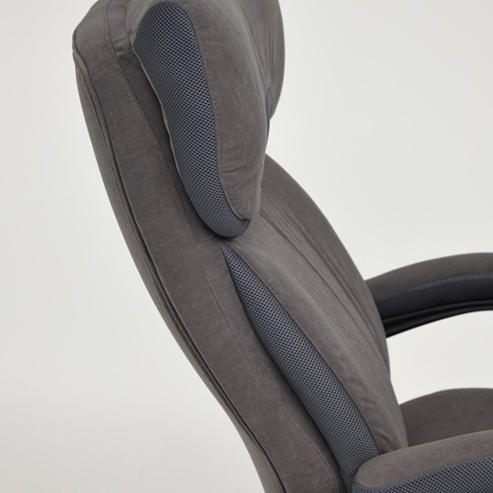 Кресло DUKE флок/ткань, серый/серый, 29/TW-12 арт.14039 в Томске - изображение 10