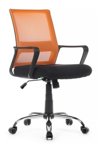 Кресло офисное RCH 1029MB, черный/оранжевый в Томске