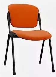 Офисное кресло ERA BLACK оранжевый в Томске