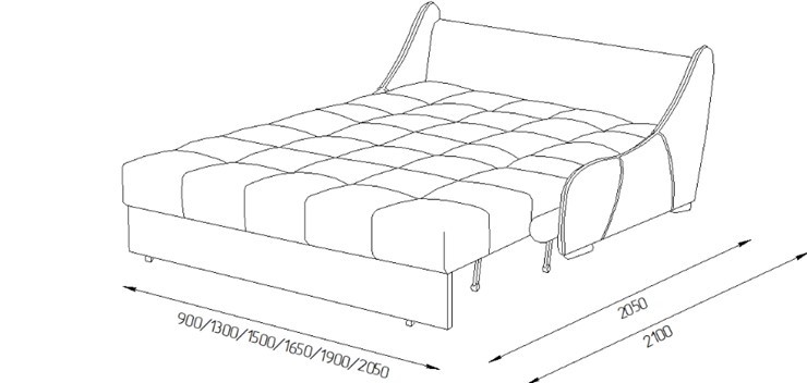 Прямой диван Токио 205 (ППУ) в Томске - изображение 4