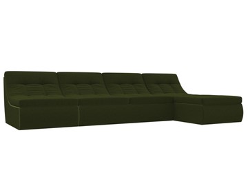 Модульный угловой диван Холидей, Зеленый (микровельвет) в Томске
